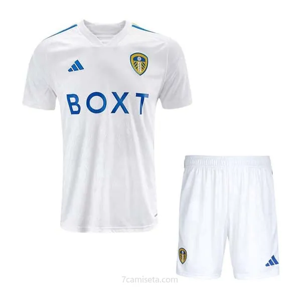 Camiseta Leeds United Replica Primera Ropa Niño 2023/24 Fabuloso oferta, activa sin intermediarios