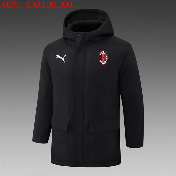 Abrigo AC Milan 2024/25 Negro 2 Ofertón magnífico en todo el mercado