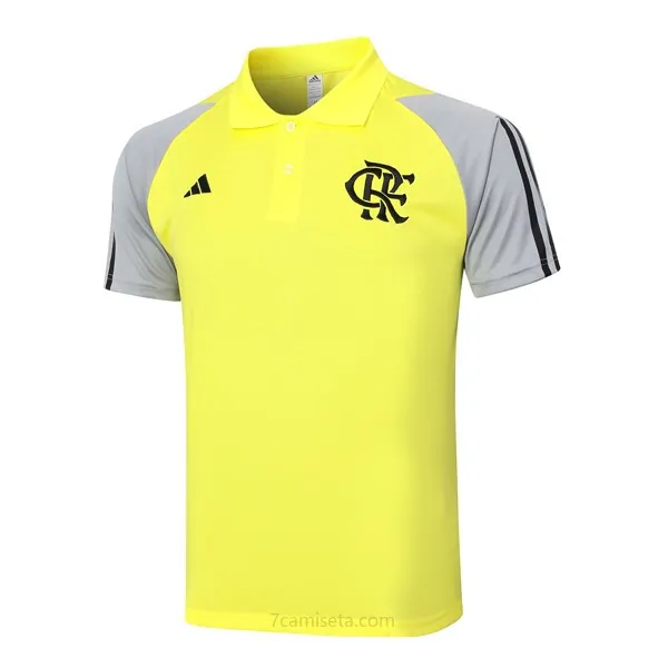 Polo Flamengo 2024/25 Amarillo Gris 2 ¡¡Qué bestia liquidación de risa!