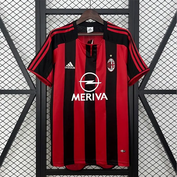 Camiseta AC Milan Replica Primera Ropa Retro 2003-2004 ¡¡Qué fabuloso descuento de la temporada!
