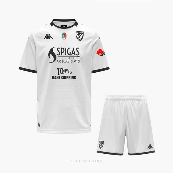 Camiseta Spezia Replica Primera Ropa Niño 2025/26 Gangaza, no lo pienses