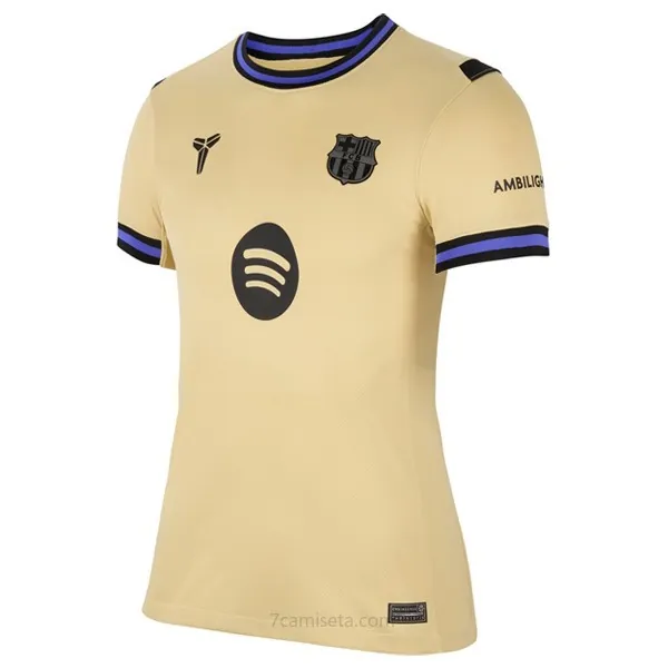 Camiseta Barcelona Replica Segunda Ropa Mujer 2025/26 Ahorro razonable