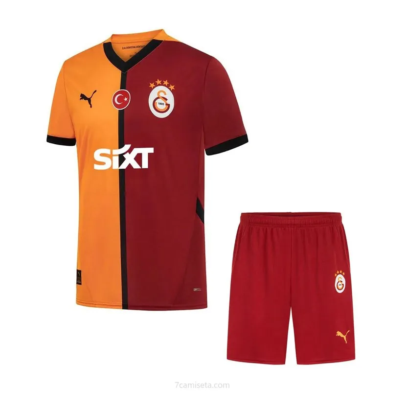 Camiseta Galatasaray Replica Primera Ropa Niño 2024/25 Regalado ofertón, aprovéchalo con devolución gratis