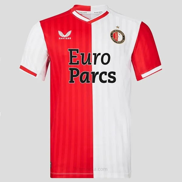Camiseta Feyenoord Rotterdam Replica Primera Ropa 2023/24 Activa de outlet