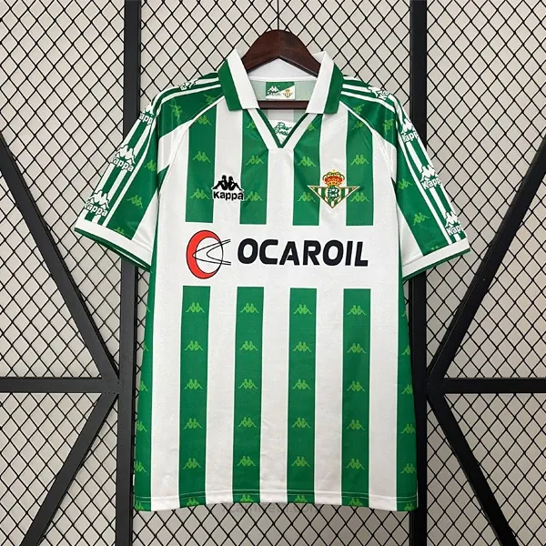 Camiseta Real Betis Replica Primera Ropa Retro 1995-1996 Precio, agarra