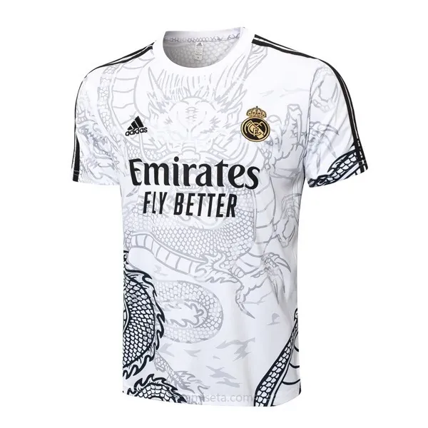 Camiseta Entrenamiento Real Madrid 2024/25 Blanco Genial saldo, gasta menos de campeonato