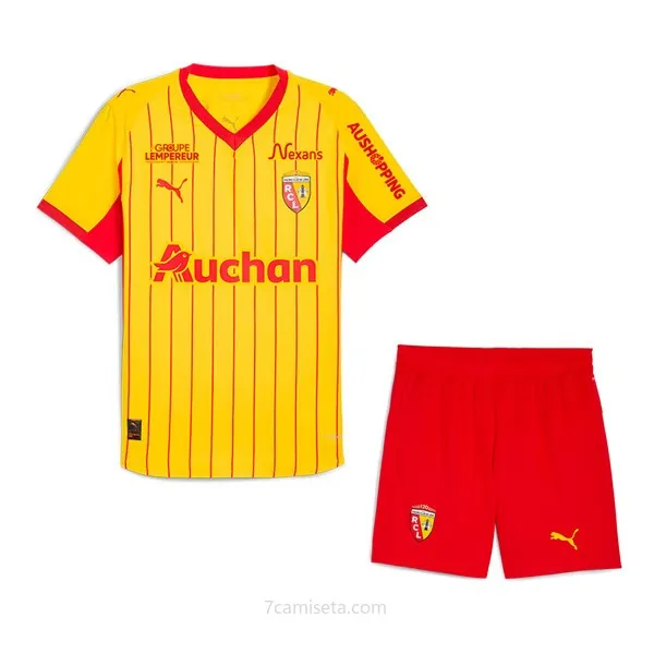 Camiseta RC Lens Replica Primera Ropa Niño 2025/26 ¡¡Menudo/a maravilloso saldazo en toda la red!
