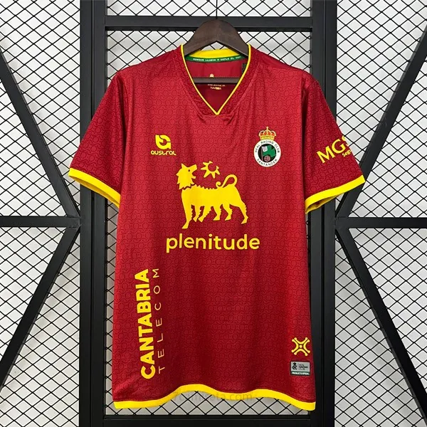 Camiseta Santander Replica Segunda Ropa 2024/25 ¡¡Vaya fantástico rebaja antes de que se acabe!