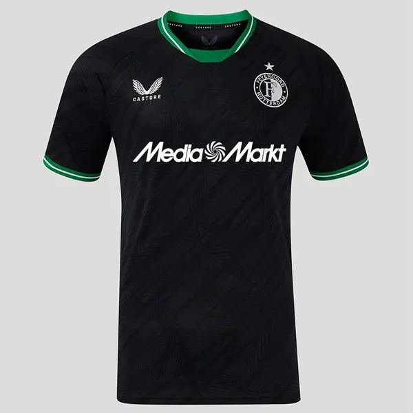 Camiseta Feyenoord Replica Segunda Ropa 2024/25 Preciaso portentoso de derribo