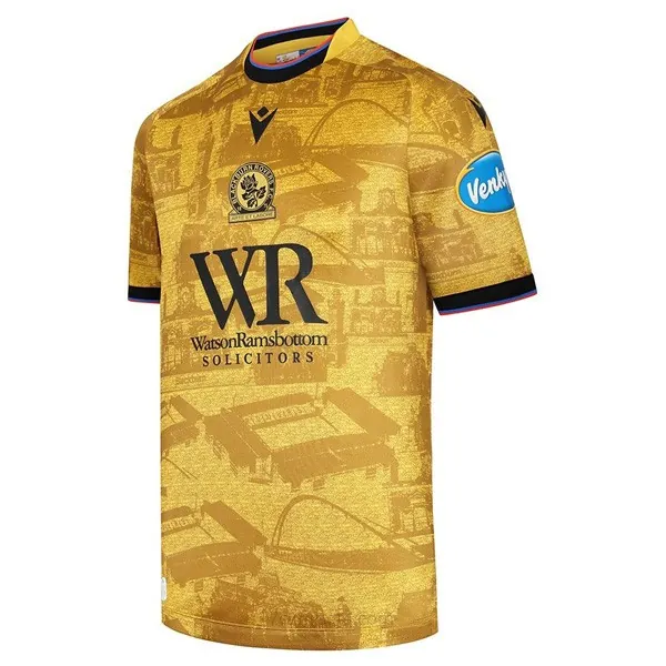 Camiseta Blackburn Rovers Replica Segunda Ropa 2025/26 Chollo, no lo pienses