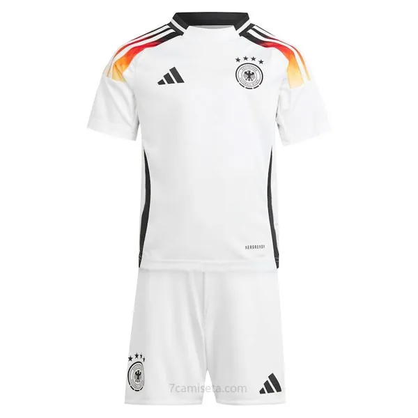 Camiseta Alemania Replica Primera Ropa Niño 2024 Corre a por él con devolución gratis