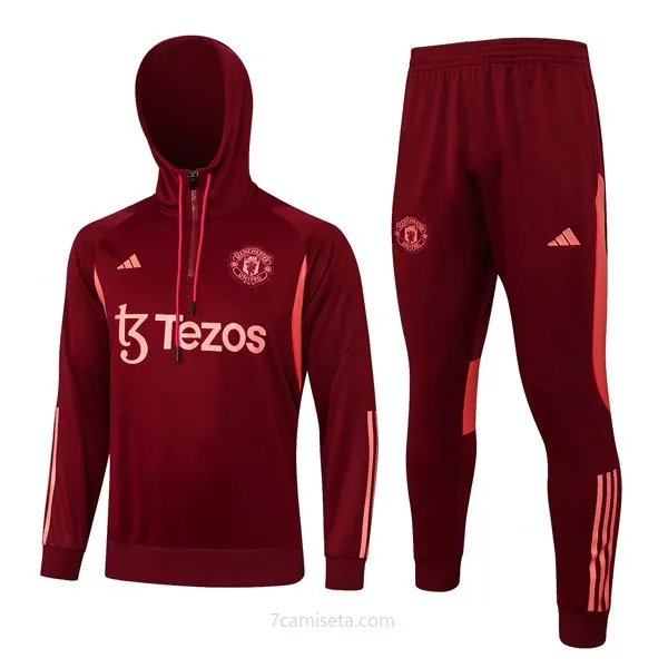 Sudadera Con Capucha Manchester United 2024 Rojo 2 ¡¡Ni te imaginas saldo, reserva!