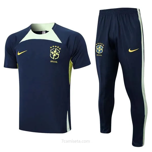 Camiseta Brasil Conjunto Completo 2023/24 Azul Rebaja regalado