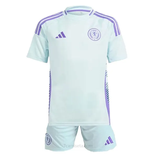 Camiseta Escocia Replica Segunda Ropa Niño 2024 Pide ahora este descuento estupendo