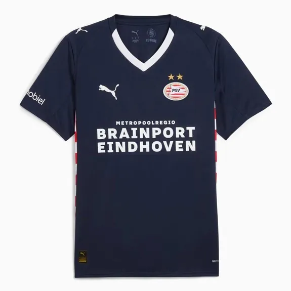 Camiseta PSV Replica Segunda Ropa 2025/26 Oferta transparente hasta fin de existencias