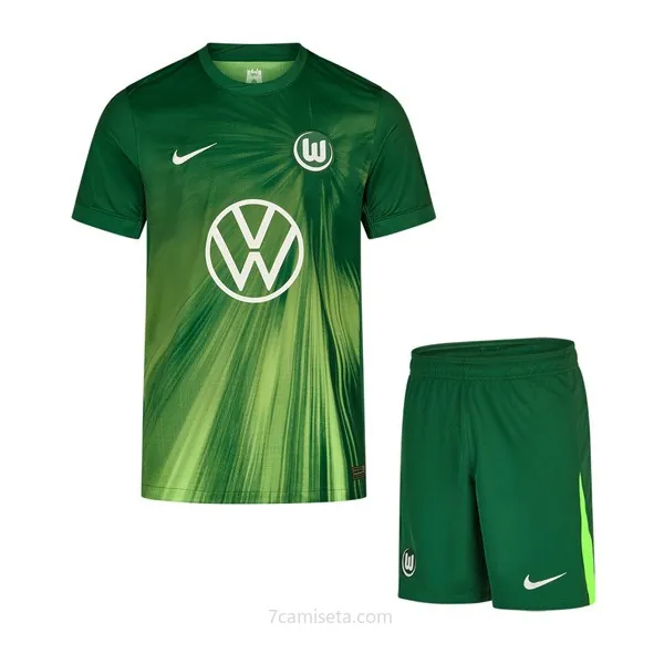 Camiseta Wolfsburg Replica Primera Ropa Niño 2025/26 Precio amigo más barato que nunca