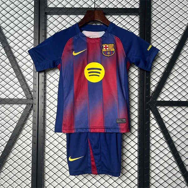 Camiseta Barcelona Replica Primera Ropa Niño 2025/26 Justo oportunidad, benefíciate de risa