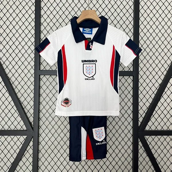 Camiseta Inglaterra Replica Primera Ropa Niño Retro 1998 ¡¡Cómo descuentazo, aprovéchalo!