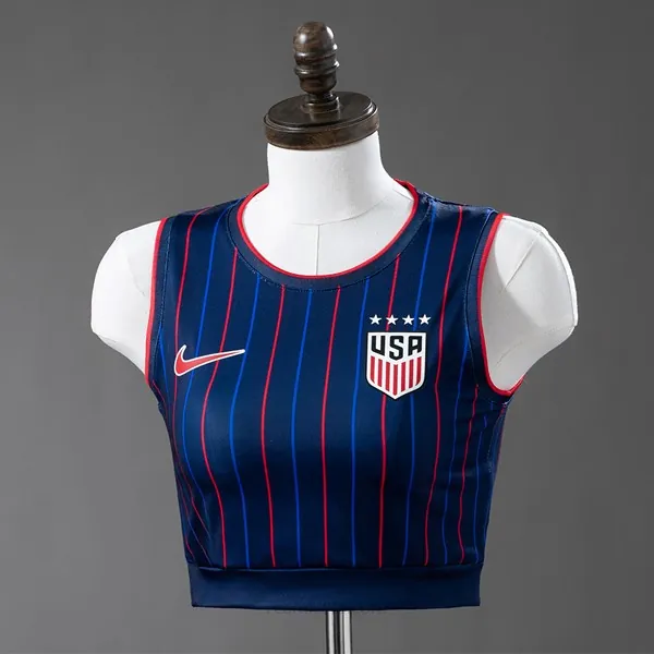 Camiseta Estados Unidos Replica Primera Ropa Mujer Sin Mangas 2026 Date prisa este saldo simbólico