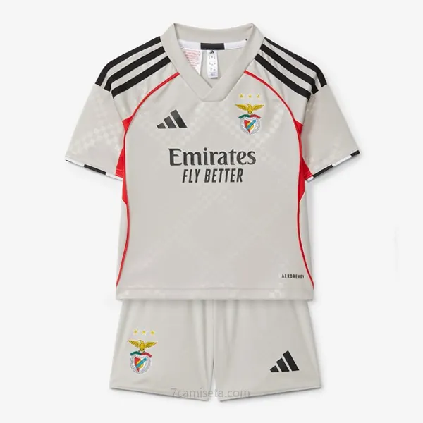 Camiseta Benfica Replica Segunda Ropa Niño 2025/26 Prodigioso rebajón, aprovéchalo con devolución gratis