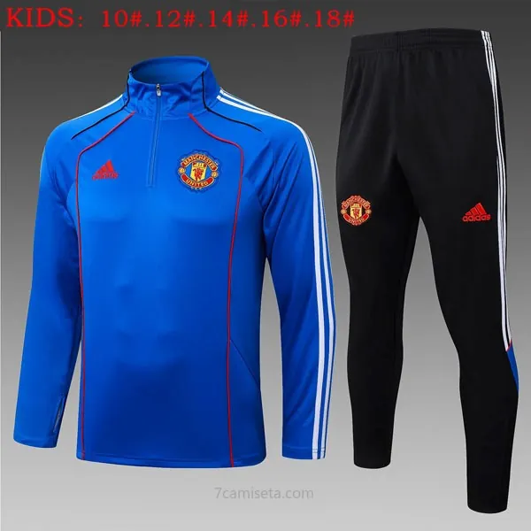 Ninos Sudadera De Training Manchester United 2025/26 Azul 5 ¡¡Vaya chollazo, benefíciate!
