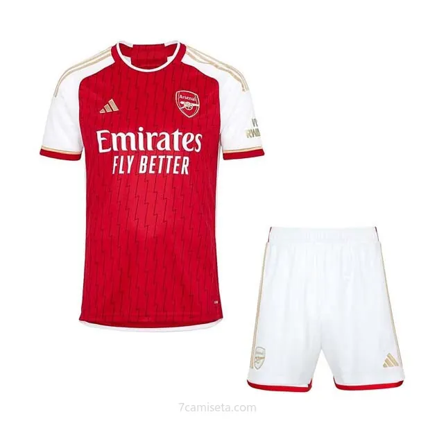 Camiseta Arsenal Replica Primera Ropa Niños 2023/24 Llévatelo este liquidación tirado