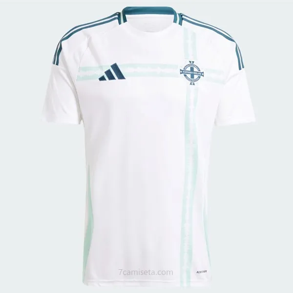 Camiseta Irlanda Del Norte Replica Segunda Ropa 2024 Descuentazo transparente