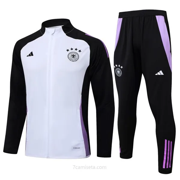 Chandal Alemania 2024/25 Blanco Negro 3 Paga menos este chollazo milagroso