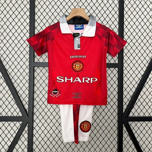 Camiseta Manchester United Replica Primera Ropa Niño Retro 1996 1997 Chollo sensacional sin competencia