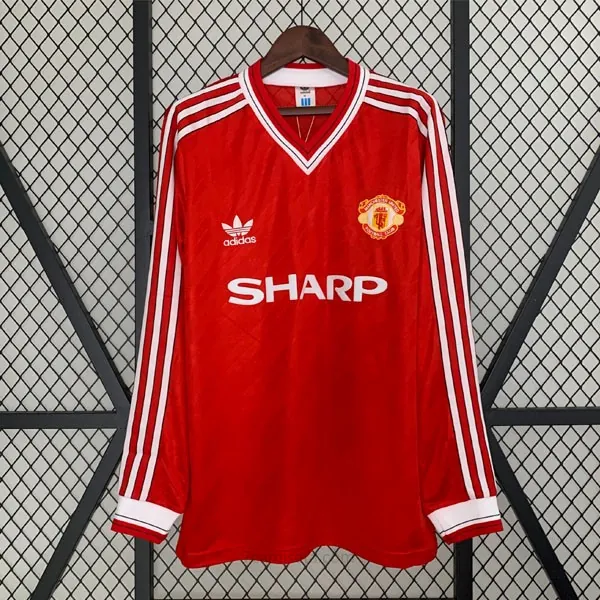 Camiseta Manchester United Replica Primera Ropa ML Retro 1986 1988 Increíble preciaso, adquiere solo hoy