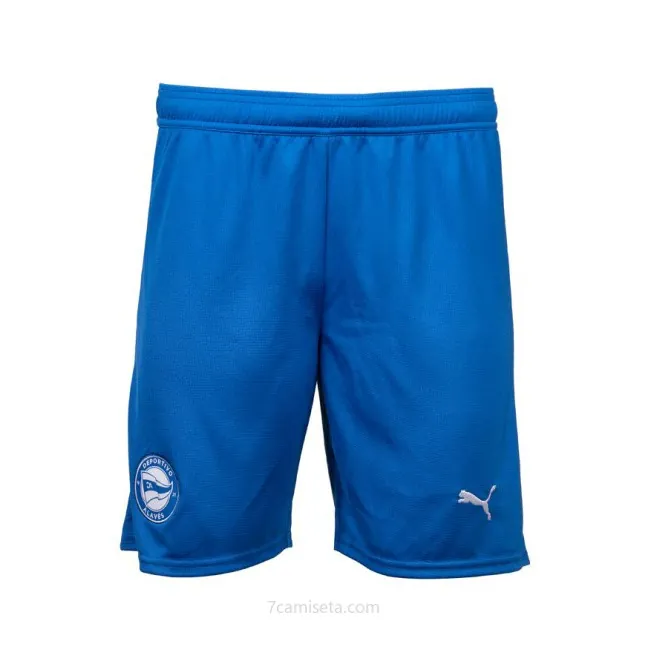Pantalones Deportivo Alavés Replica Primera Ropa 2025/26 Chollo razonable hasta fin de existencias