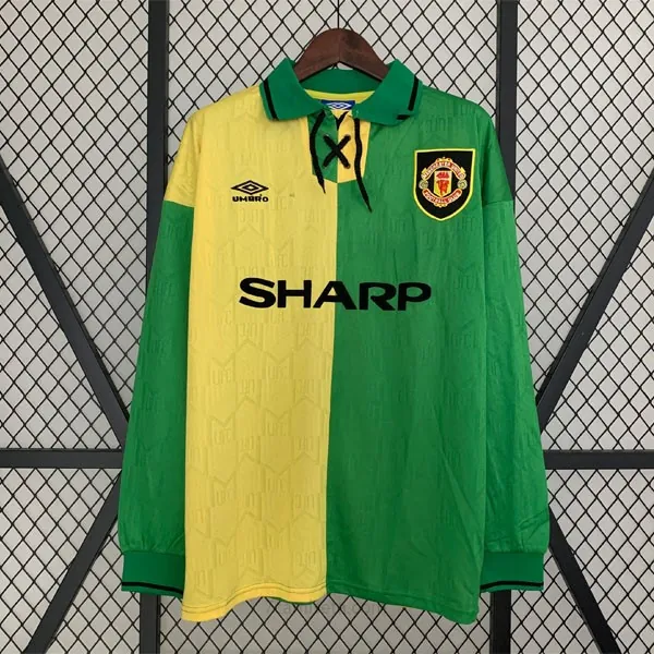 Camiseta Manchester United Replica Tercera Ropa ML Retro 1992 1994 Rebaja insuperable