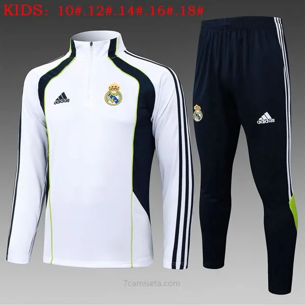 Ninos Sudadera De Training Real Madrid 2025/26 Blanco 4 Ridículo chollazo, dispara sin competencia