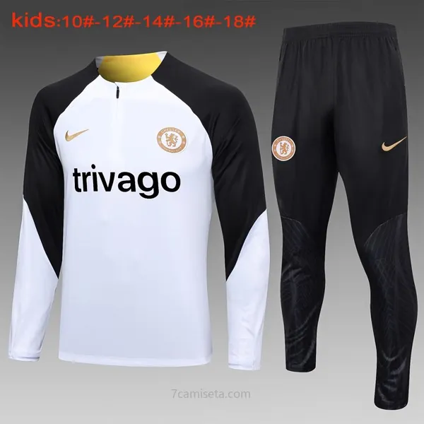 Ninos Sudadera De Training Chelsea 2024 Blanco 2 Saldo increíble como nunca