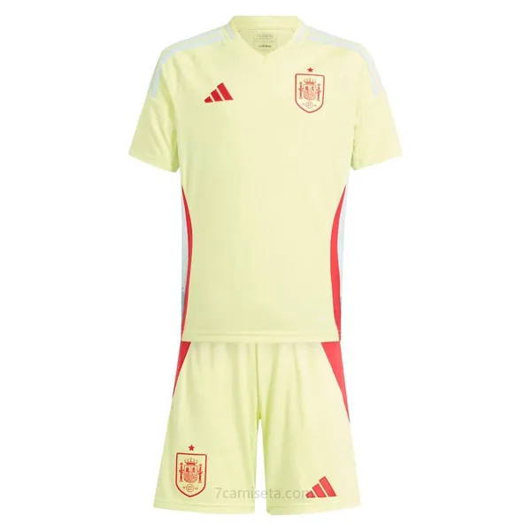 Camiseta España Replica Segunda Ropa Niño 2024 Preciaco, aprovéchalo