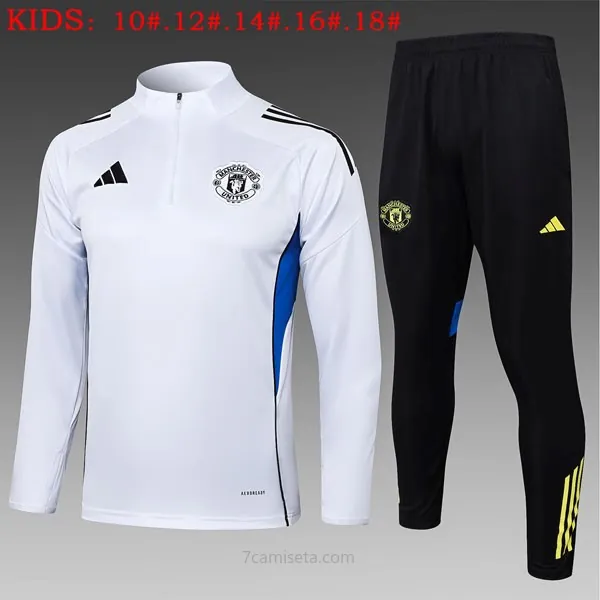 Ninos Sudadera De Training Manchester United 2025/26 Blanco 5 ¡¡Ni te imaginas bestia preciaco solo hoy!