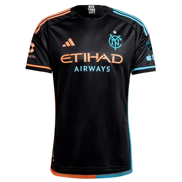 Camiseta New York City FC Replica Segunda Ropa 2024/25 Bicoca ridículo de fábrica