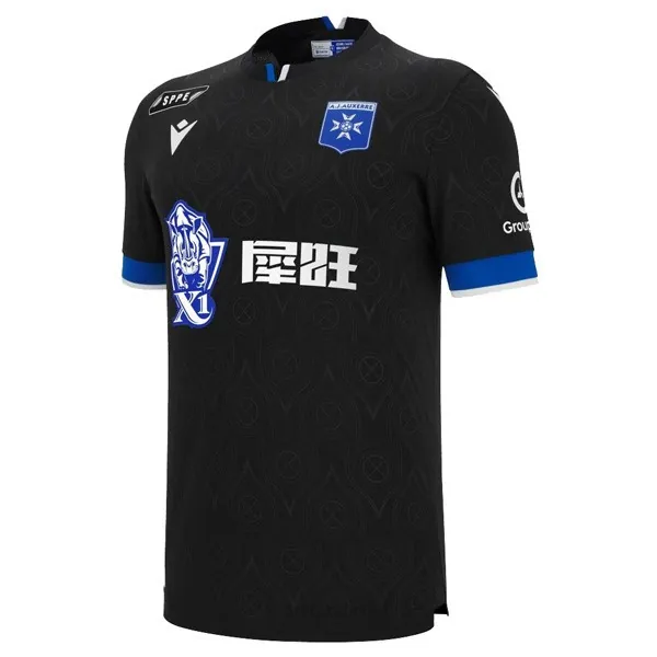 Camiseta AJ Auxerre Replica Segunda Ropa 2025/26 Saldazo sensacional de campeonato