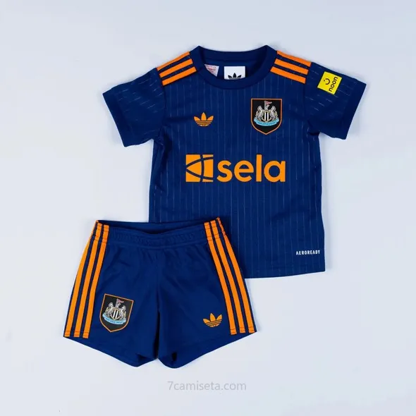 Camiseta Newcastle United Replica Tercera Ropa Niño 2025/26 Paga menos en toda la red