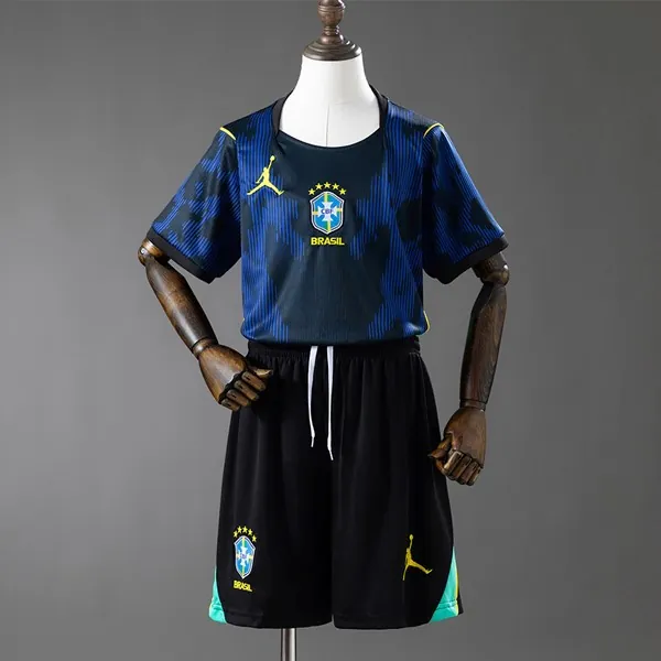 Camiseta Brasil Replica Segunda Ropa Niño 2026 Adquiere este saldazo brutal