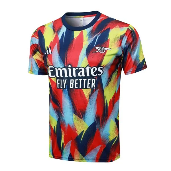 Camiseta Entrenamiento Arsenal 2025/26 Azul Rojo 3 ¡¡Cómo irrisorio rebaja de infarto!