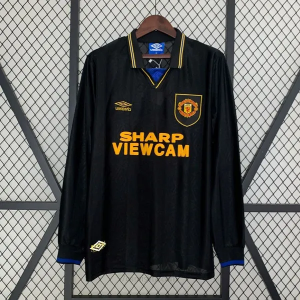 Camiseta Manchester United Replica Primera Ropa ML Retro 1993 1995 Preciaco simbólico por tiempo limitado