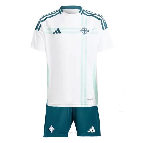 Camiseta Irlanda Del Norte Replica Segunda Ropa Niño 2024 Descuento bestia hasta fin de existencias