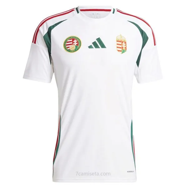 Camiseta Hungría Replica Segunda Ropa 2024 Simbólico chollo, no lo pienses en toda la red