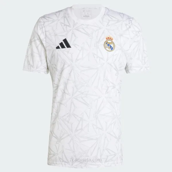 Camiseta Real Madrid Pre-Match 2024/25 Blanco Consigue este bicoca milagroso
