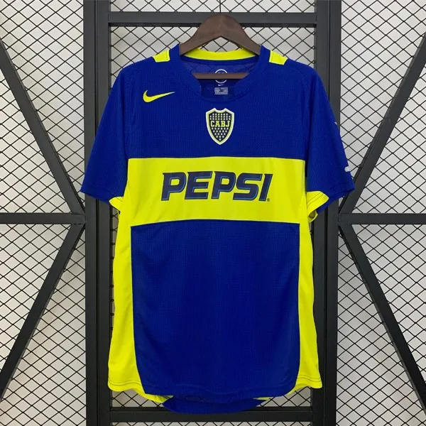 Camiseta Boca Juniors Replica Primera Ropa Retro 2004-2005 ¡Qué chollazo!