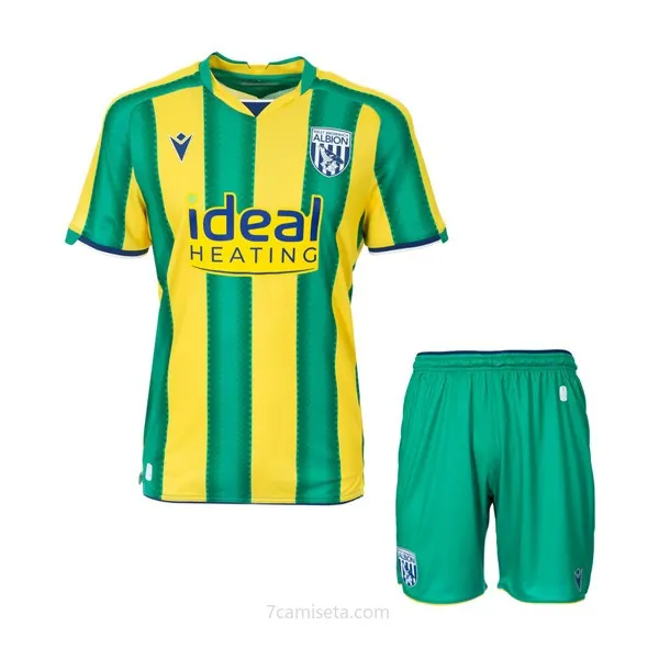 Camiseta West Brom Replica Segunda Ropa Niño 2025/26 No lo pienses este chollo soberbio