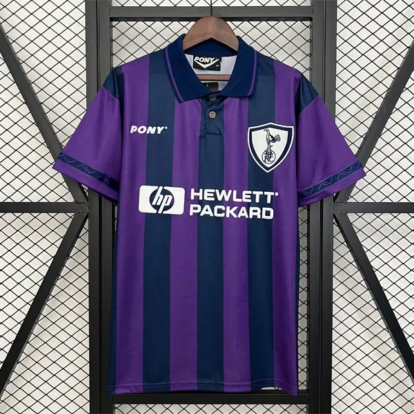 Camiseta Tottenham Replica Segunda Ropa Retro 1995-1997 Preciaco ridículo de la temporada
