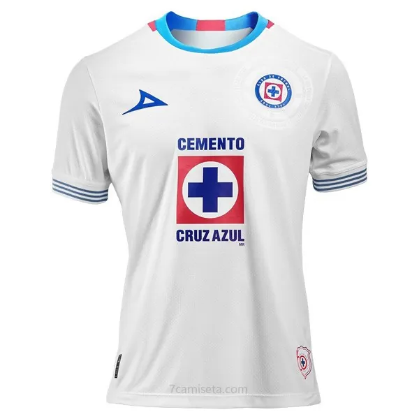 Camiseta Cruz Azul Replica Segunda Ropa 2024/25 Paga menos este descuento magnífico