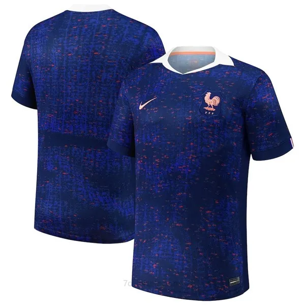 Camiseta Francia Replica Primera Ropa 2025 Ganga tirado con devolución gratis